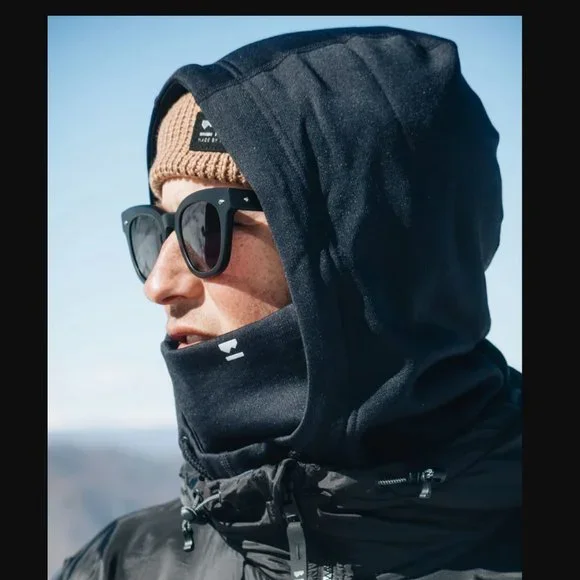 NWOT unisex - Mons Royale Decade Merino Fleece Hood Balaclava - Picture 1 of 6
